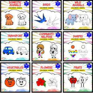 Coloring Sheets Combo